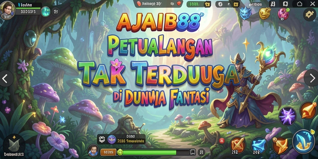 Tangkapan layar utama AJAIB88 menampilkan momen action seru dalam petualangan.