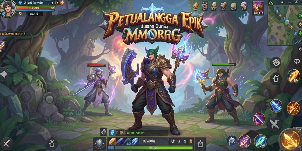 Tangkap momen seru dari gameplay MMORPG BIWIN.