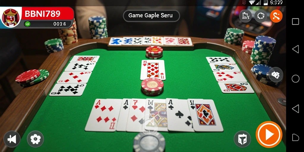Tampilan gameplay seru dan interaktif dalam BNI789.