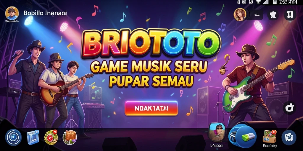 Tampilan gameplay BRIOTOTO yang seru dan interaktif.