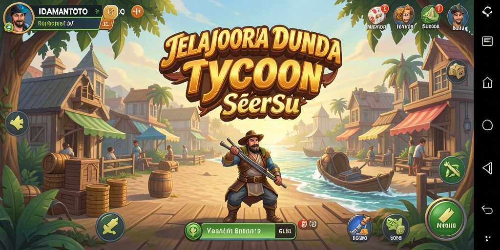 Screenshot gameplay seru IDAMANTOTO yang menampilkan strategi Tycoon.