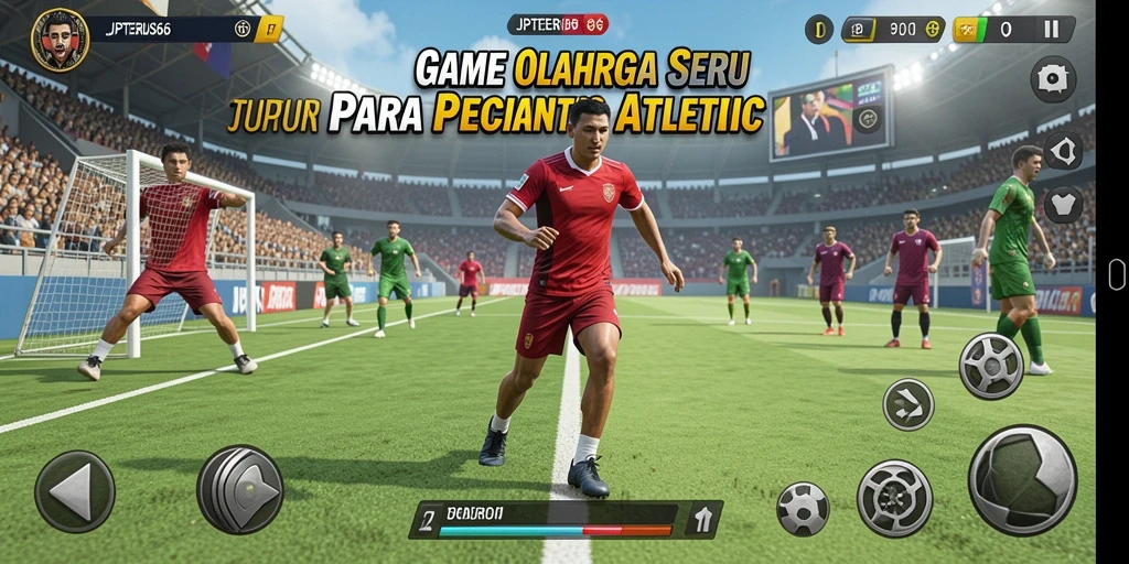 Gambaran gameplay seru di JPTERUS66 yang memperlihatkan momen-momen ketegangan.