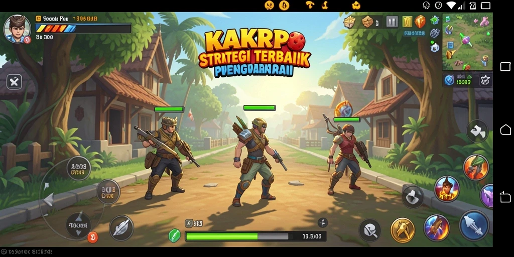 Tampilan gameplay KAKRP yang seru dan menegangkan.