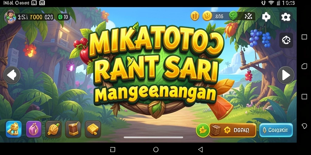Tampilan gameplay MIKATOTO yang seru dan menyenangkan.