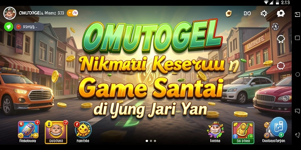 Tampilan gameplay seru dan menarik di OMUTOGEL.