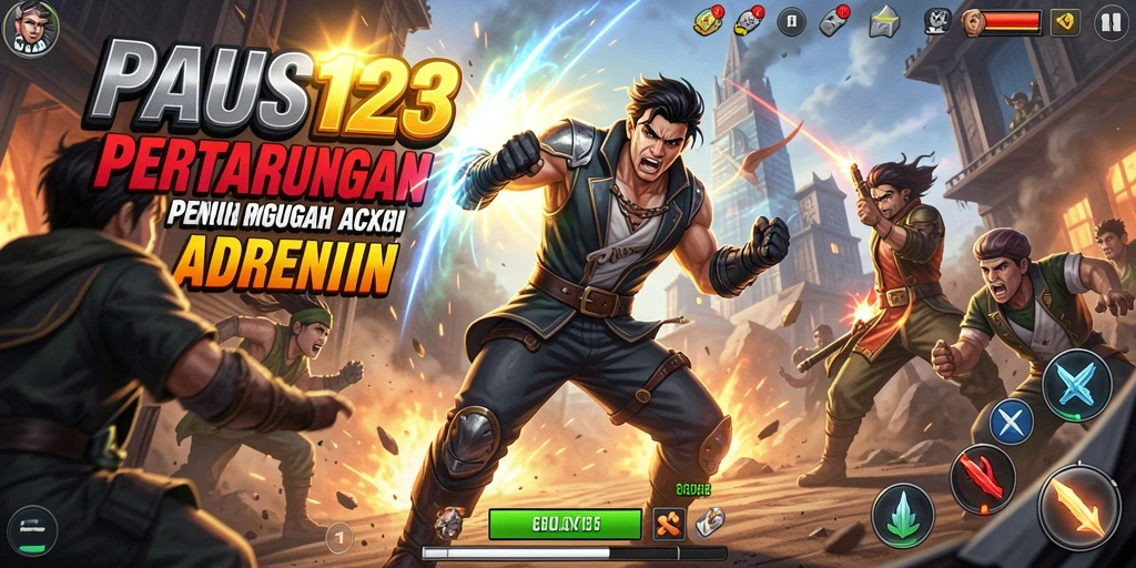 Gameplay seru di PAUS123 dengan aksi bertarung yang intens.