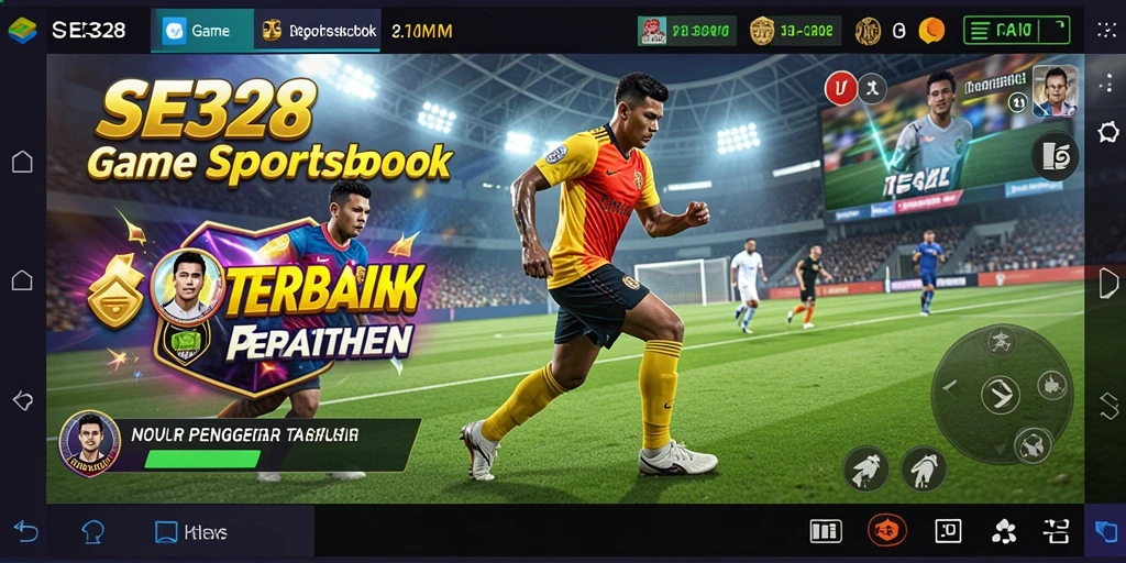 Tampilan menarik aplikasi SE328 saat melakukan taruhan olahraga.