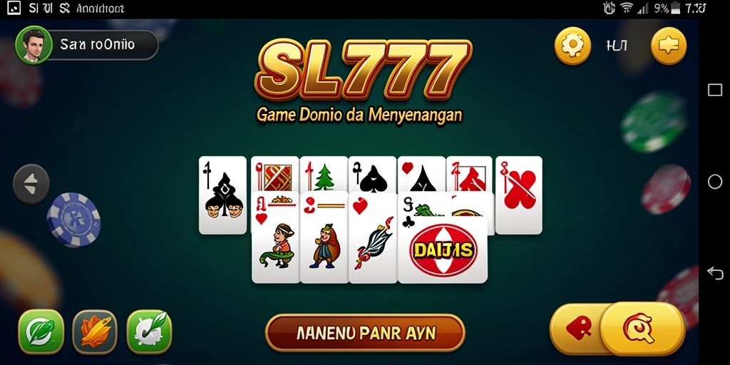 Screenshot gameplay SL777 yang menunjukkan keseruan bermain Domino.