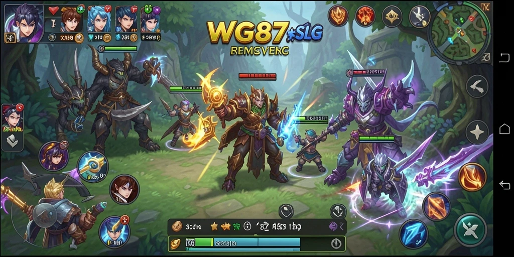 Tampilan menarik dan gameplay seru dari WG87.